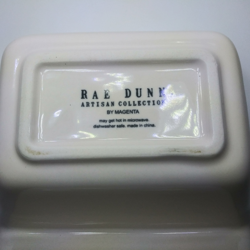 Rae Dunn "Eat & Yum" dish - Picture 4 of 4